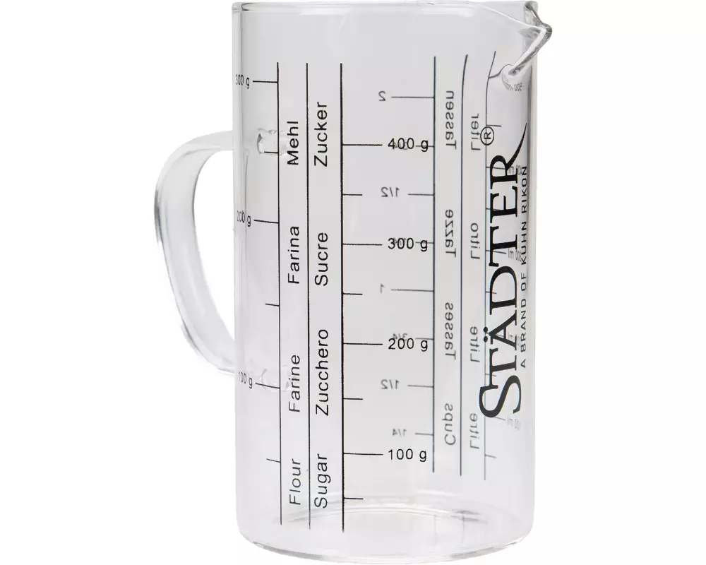 Städter Messbecher 500 ml, Transparent