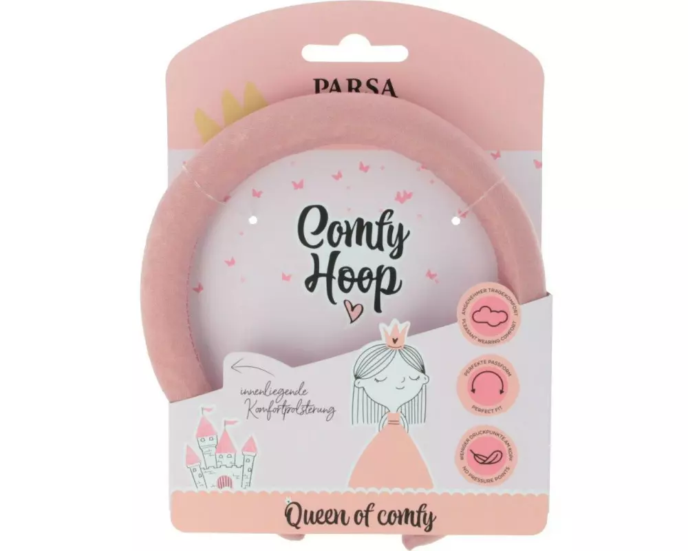 Parsa Beauty Hair Hero Comfy Hoop for kids, rosa 1 Stück