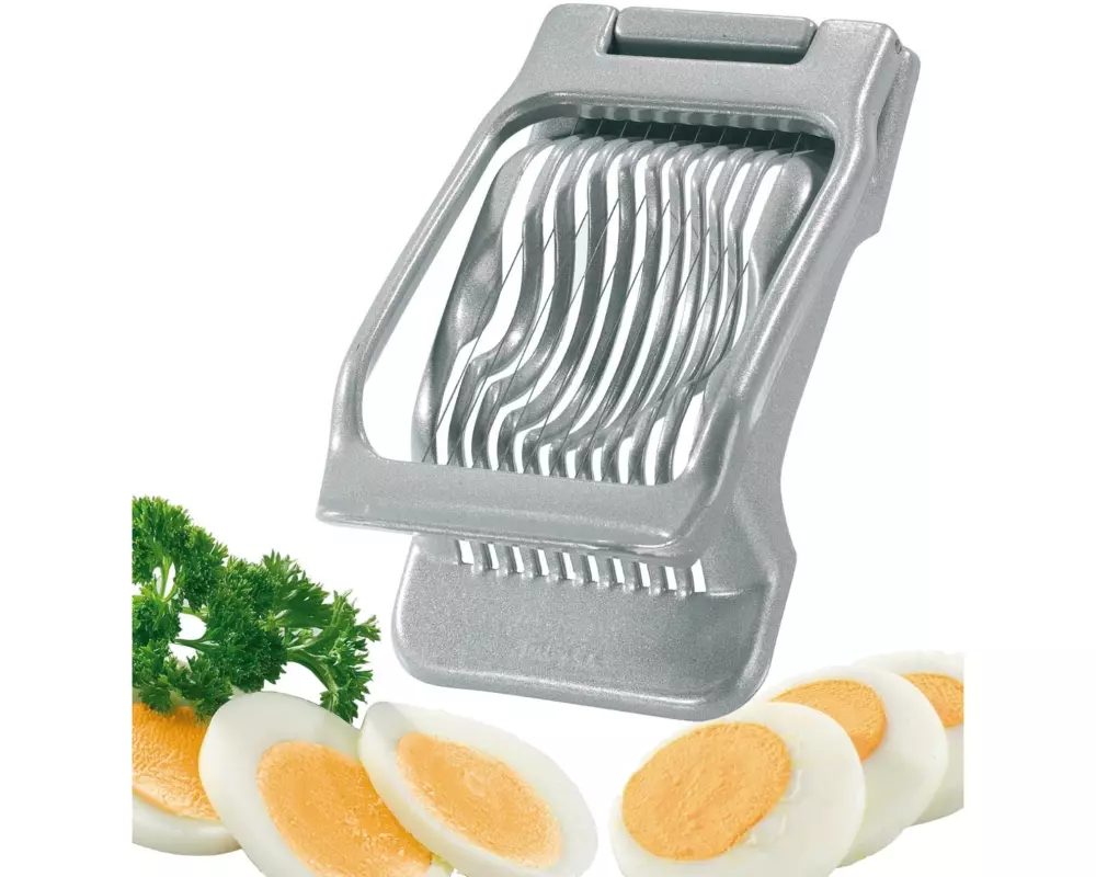 Westmark Eierteiler Duplex, 13.5 x 8x3.5 cm Silber