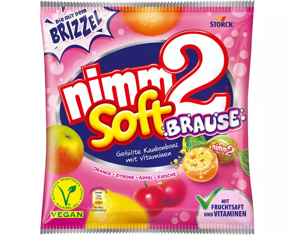 Storck Nimm2 soft Brause 195 g