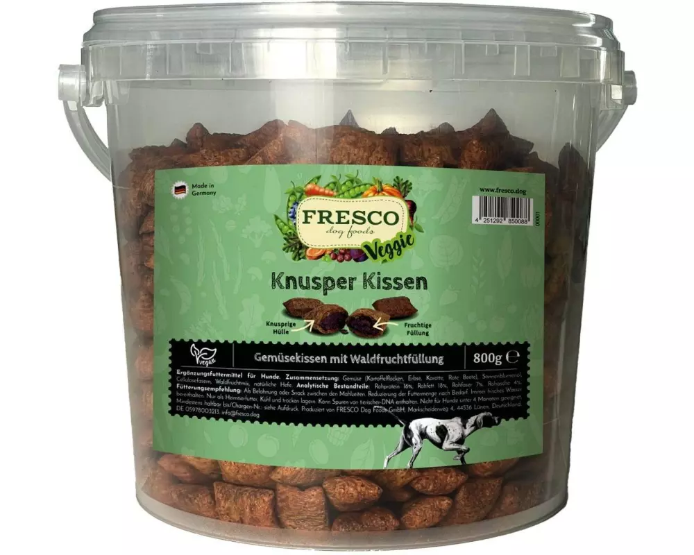 FRESCO Veggie-Snack Knusper Gemüsekissen 800 g