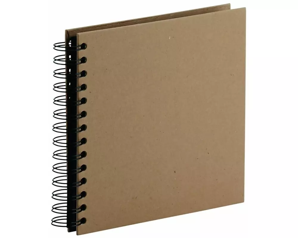 S.O.H.O. Kraft - Wire-o Fotoalbum 60/180 x 180 mm , schwarz