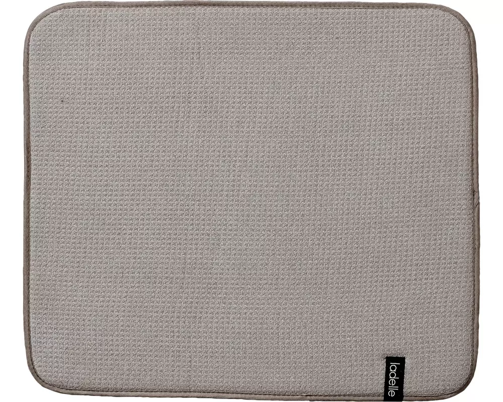 Ladelle Abtropfmatte Microfaser 41 x 47 cm, Grau