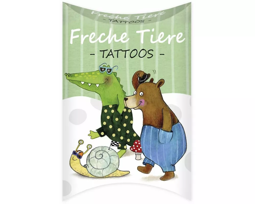 Tattoos. Frechen Tieren