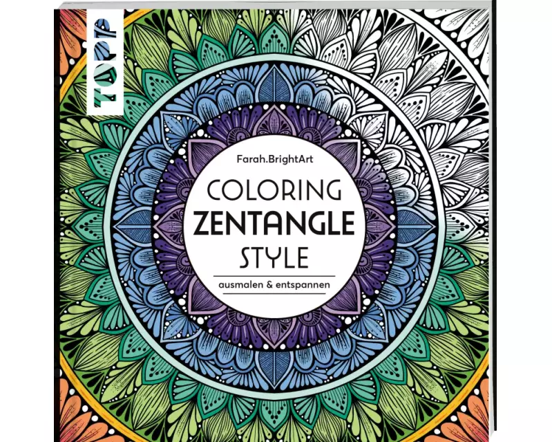 Coloring Zentangle-Style