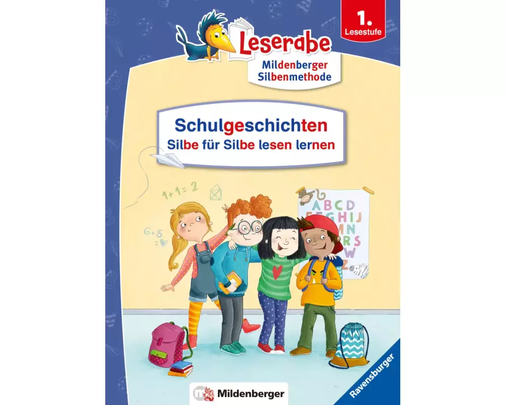 Leserabe Sonderausgaben - Schulgeschichten - Silbe für Silbe lesen lernen