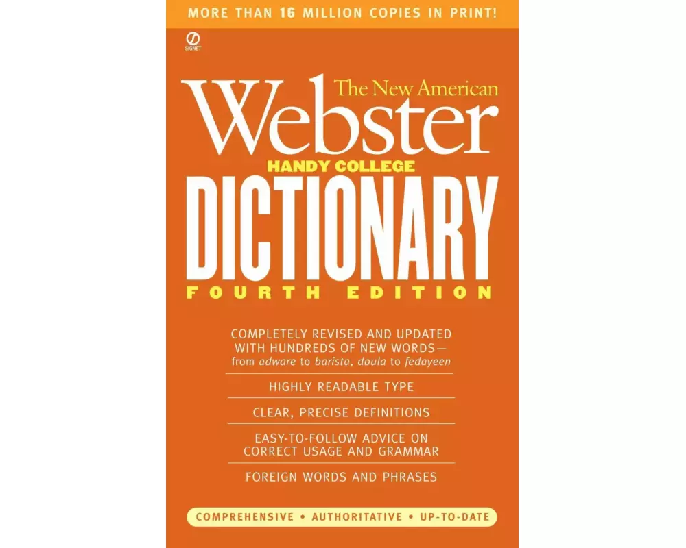 The New American Webster Handy College Dictionary