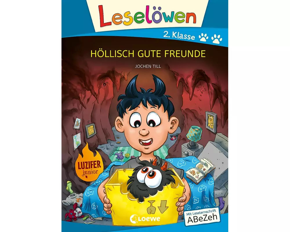 Leselöwen 2. Klasse - Höllisch gute Freunde (Großbuchstabenausgabe)