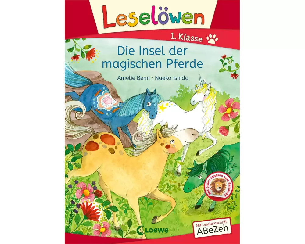 Leselöwen 1. Klasse - Die Insel der magischen Pferde