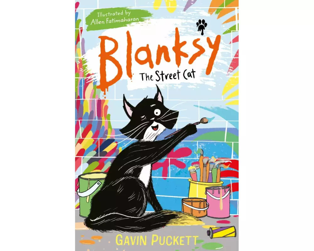 Blanksy the Street Cat