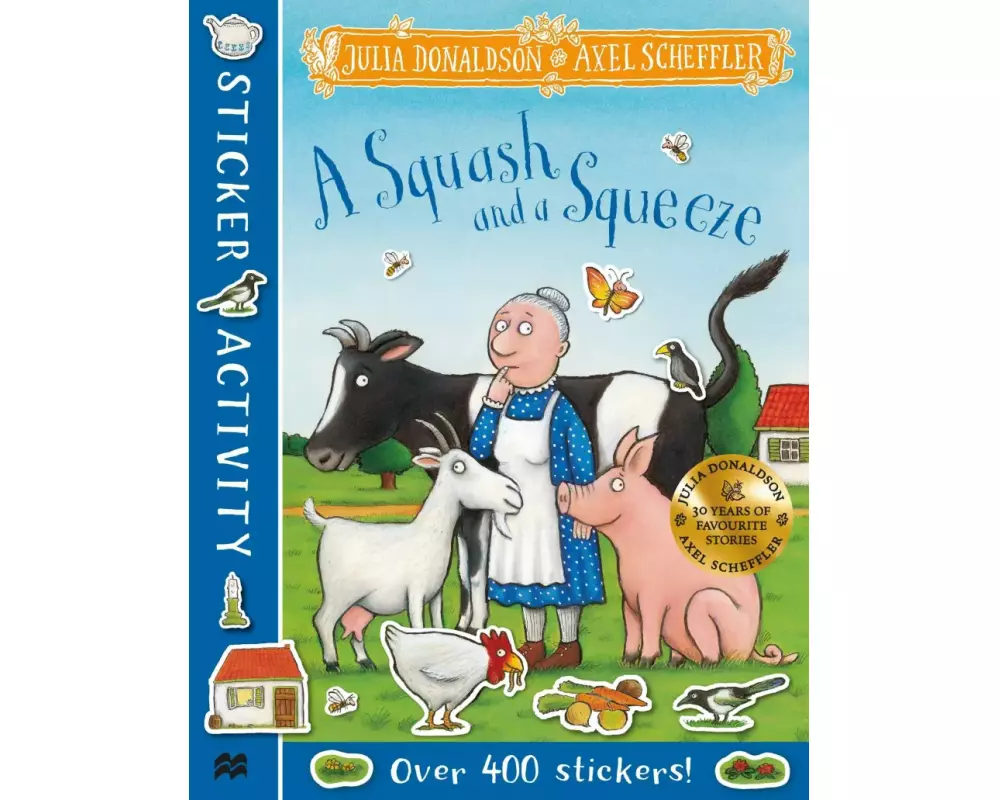 A Squash and a Squeeze Sticker Book