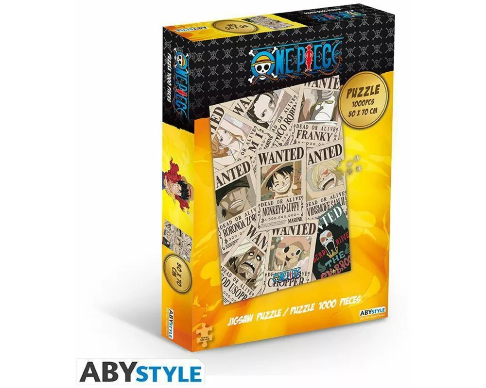 ONE PIECE - Jigsaw puzzle 1000 pieces - Wanted