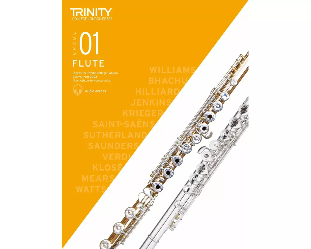 Trinity College London Flute Exam Pieces from 2023: Grade 1
