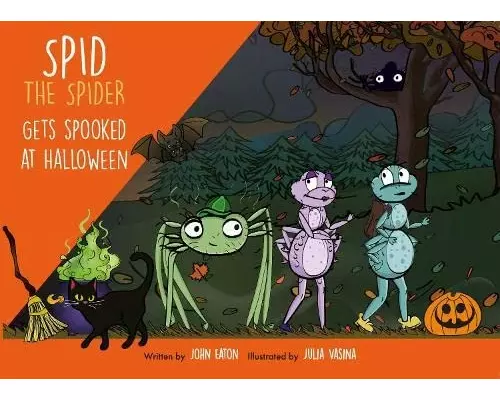 Spid the Spider Gets Spooked at Halloween