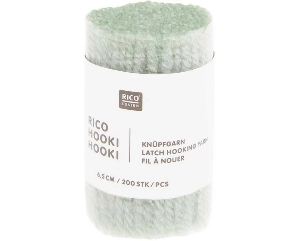 Rico Design Hooki Knüpfgarn Mint