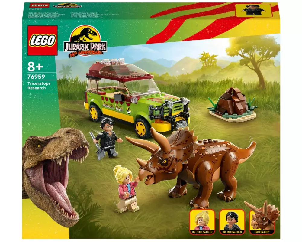 LEGO® Jurassic World Triceratops-Forschung 76959