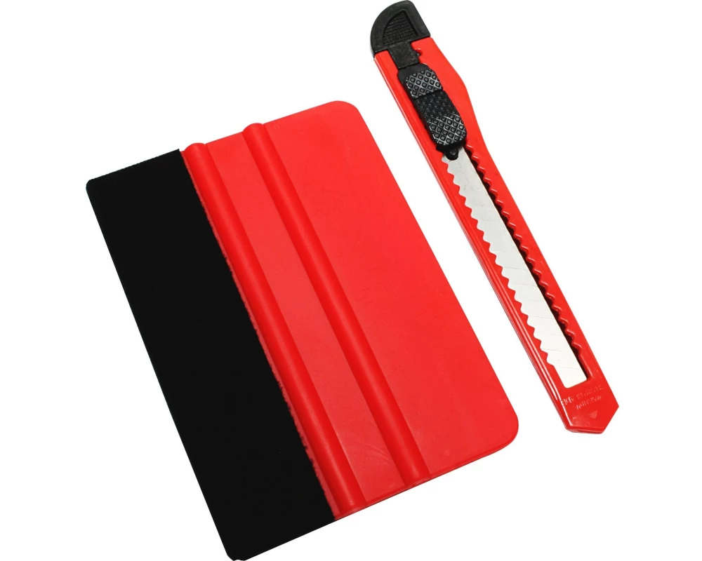 Gardinia Rakel+Cutter Set für Fensterfolien 10 x 7 cm