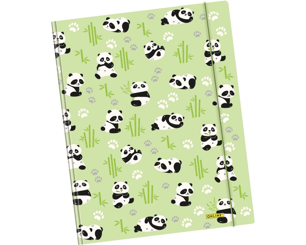 ONLINE Gummizugmappe A4 10164/6 Panda