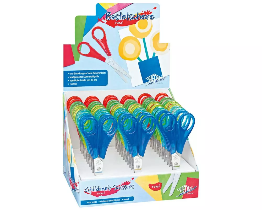 WEDO Display mit 30 Kinderscheren