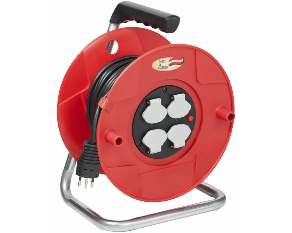 brennenstuhl Kabelrolle Steckdose T13 Stecker T12 33m