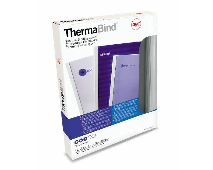 GBC Thermo-Bindemappen 1,5mm A5 IB370410 weiss 100 Stück