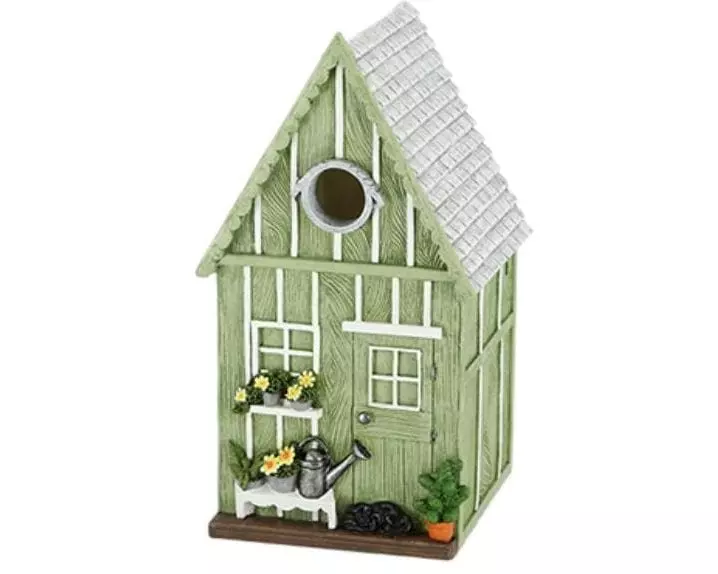 Esschert Design Nistkasten Gartenhaus, Grün