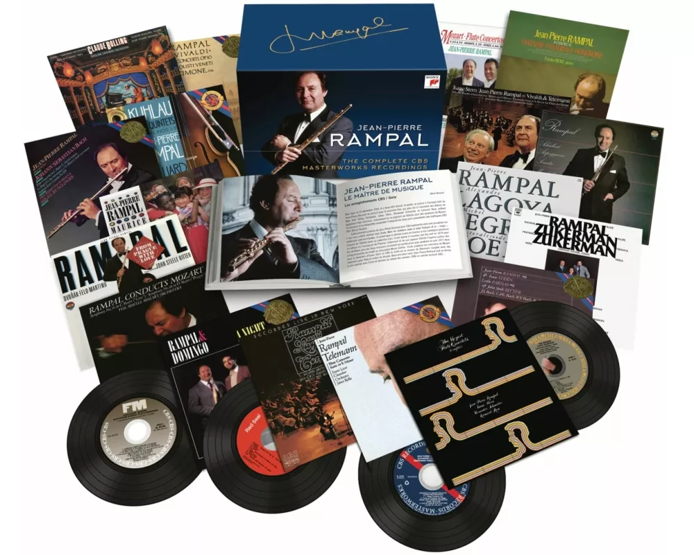 Jean-Pierre Rampal-Complete CBS Masterworks Recs