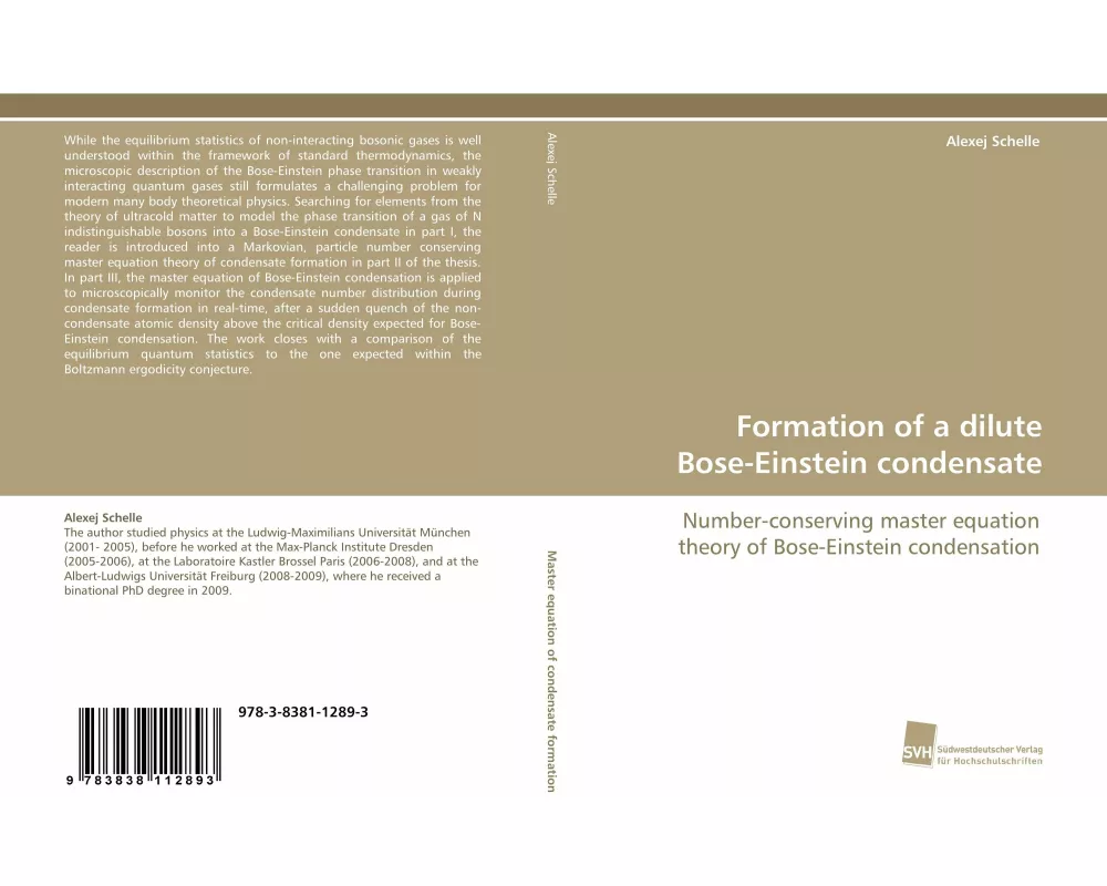 Formation of a dilute Bose-Einstein condensate