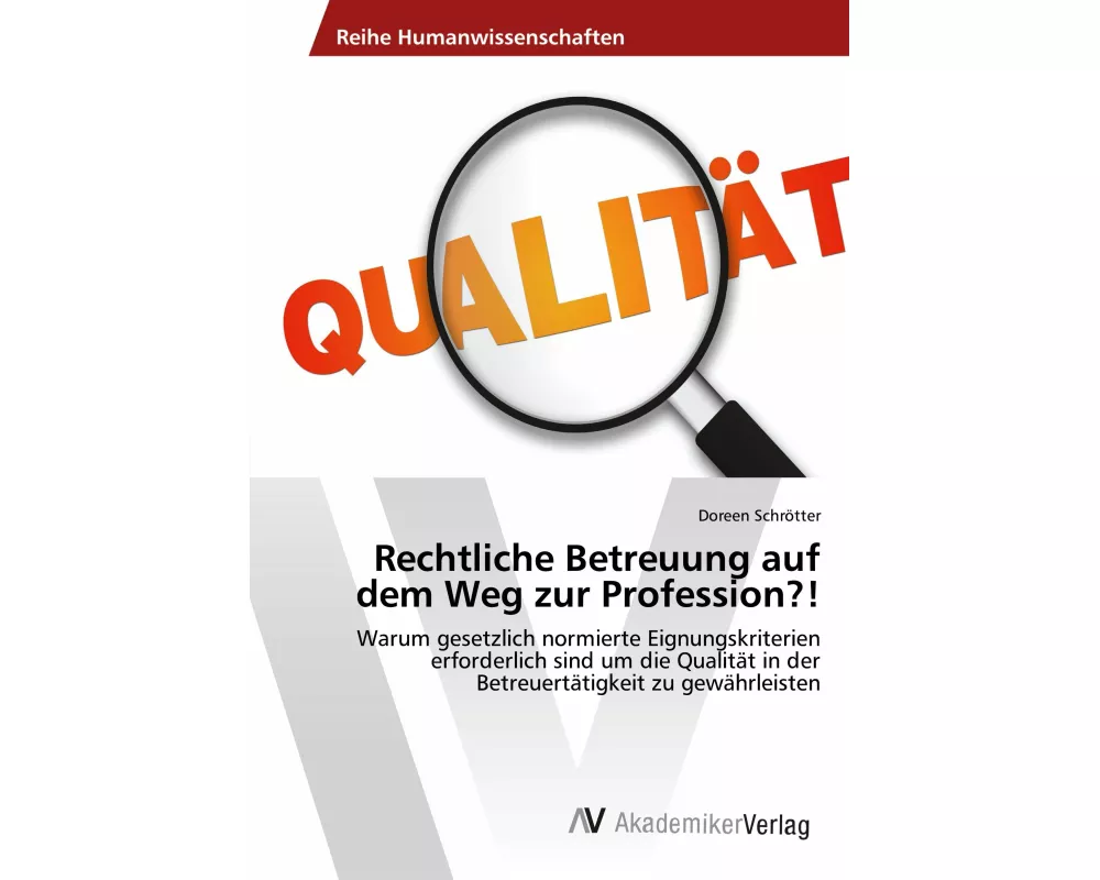 Rechtliche Betreuung auf dem Weg zur Profession?!