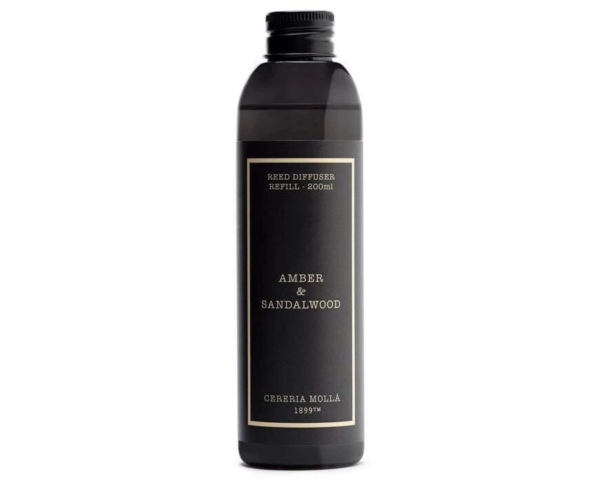 Cerería Mollá Refill Amber & Sandalwood 200 ml