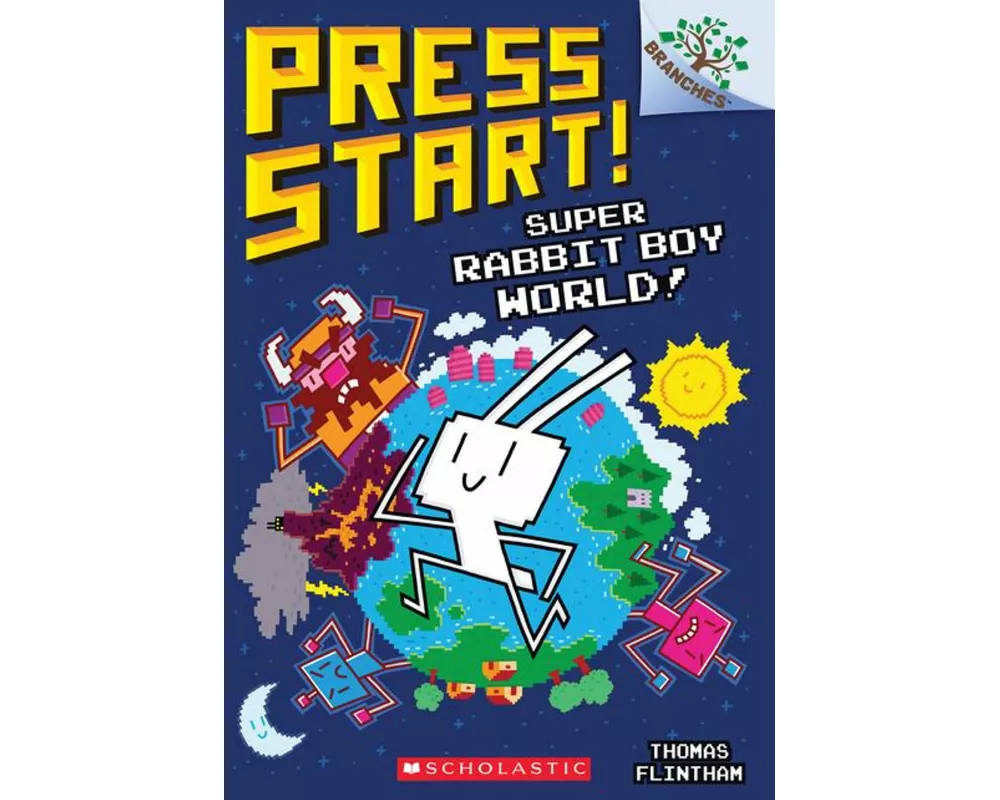 Super Rabbit Boy World!: A Branches Book (Press Start! #12)