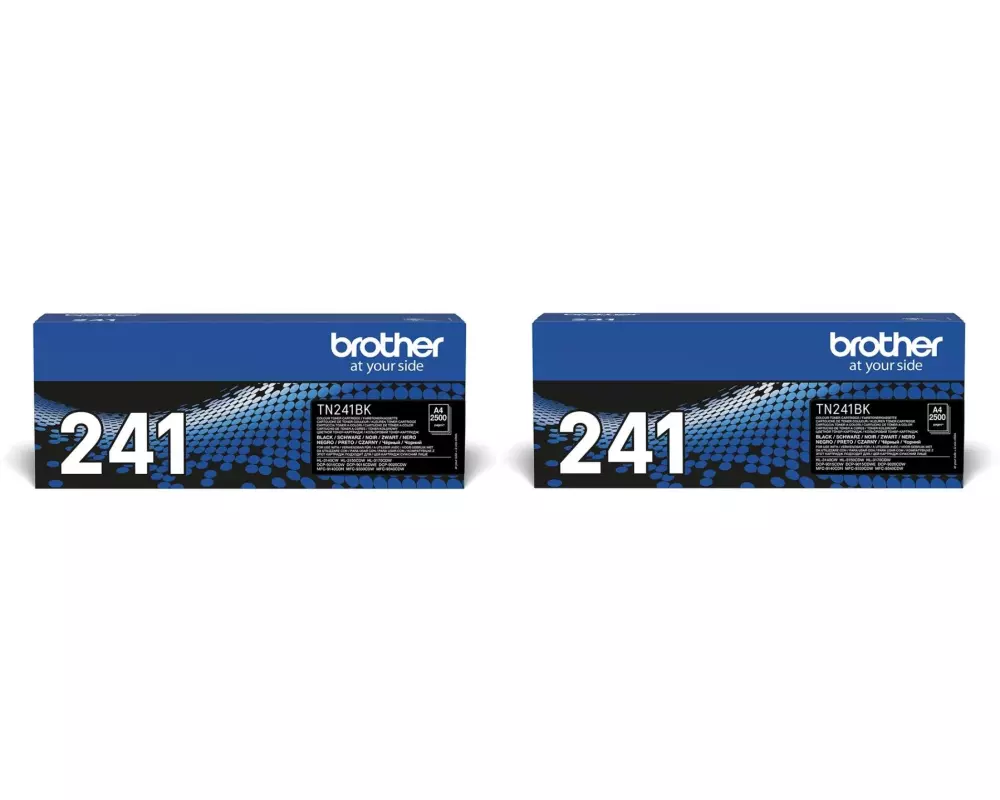 Brother Toner TN-241BK TWIN PACK Schwarz