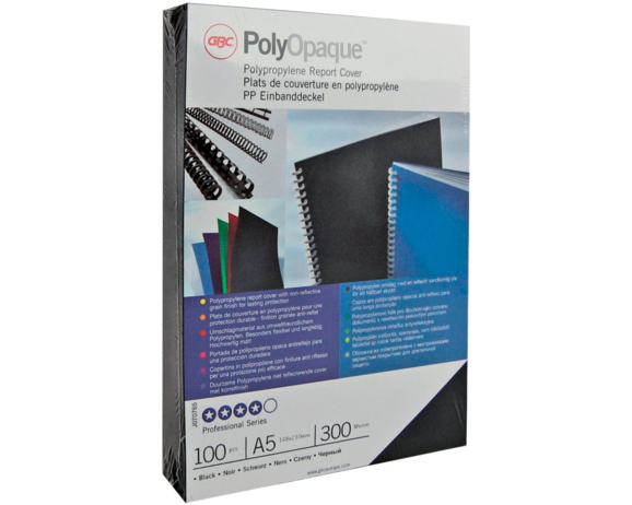 GBC Folie PP 0,3 mm A4 IB387289 rot 100 Stück