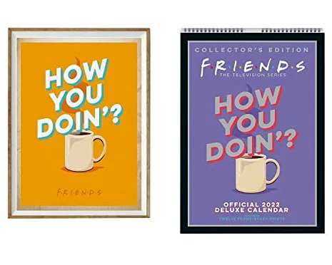 The Official Friends Special Edition A3 Calendar