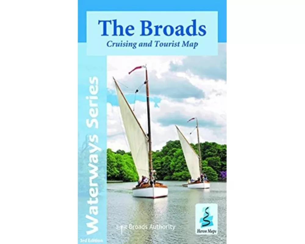 The Broads Cruising and Tourist Map