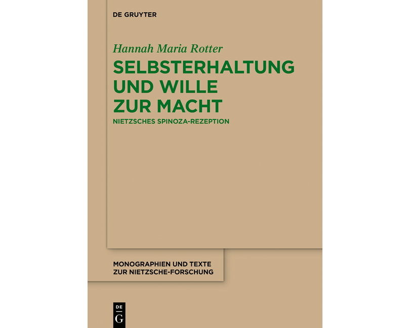 Selbsterhaltung und Wille zur Macht