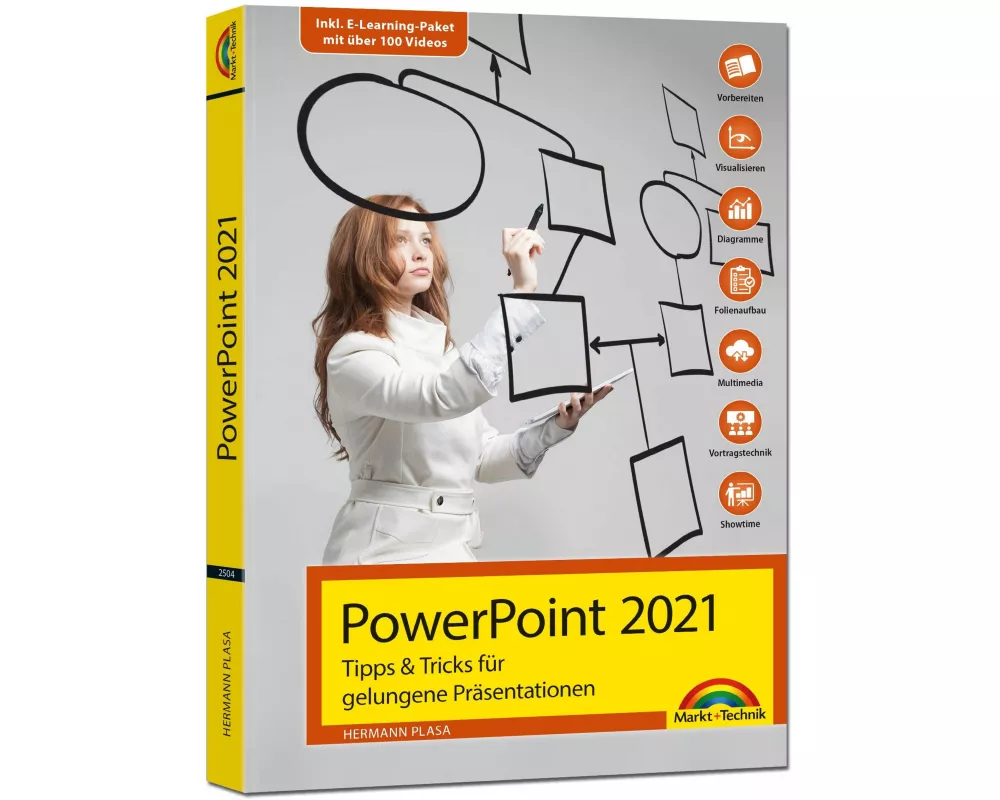 PowerPoint 2021 Tipps und Tricks für gelungene Präsentationen und Vorträge. Komplett in Farbe