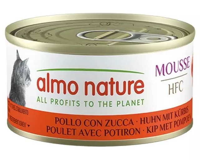 Almo Nature Nassfutter HFC Mousse Huhn mit Kürbis 70 g