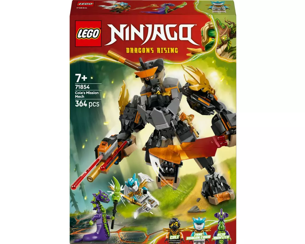 LEGO Ninjago Coles Action-Mech und Drachen-Zane 71854