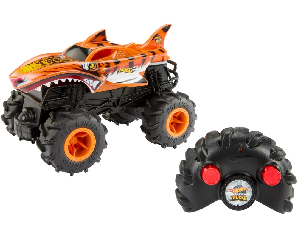 Hot Wheels Monster Trucks Hot Wheels Spielset RC 1:24 Tiger Shark