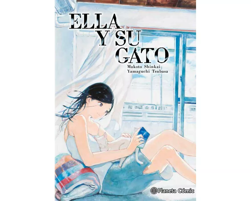 Ella y su gato