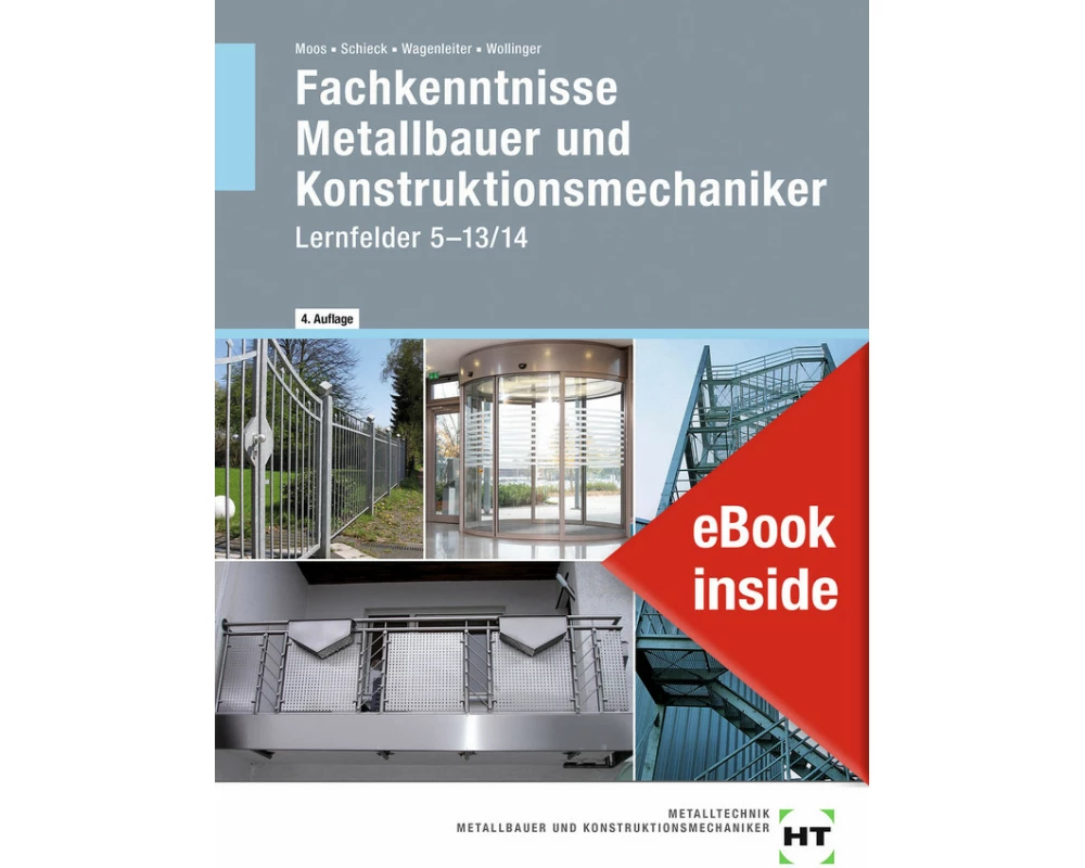 eBook inside: Buch und eBook Fachkenntnisse Metallbauer und Konstruktionsmechaniker