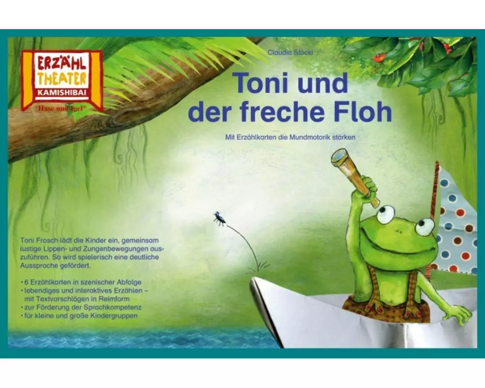 Toni und der freche Floh / Kamishibai Bildkarten