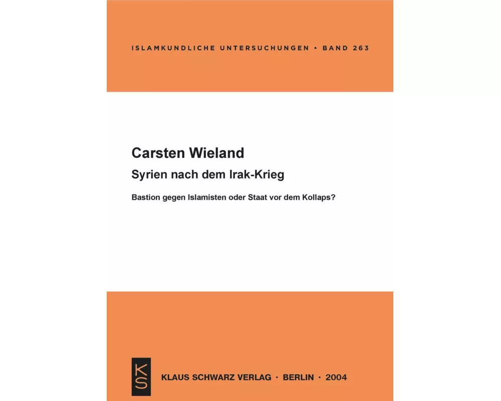 Syrien nach dem Irak-Krieg