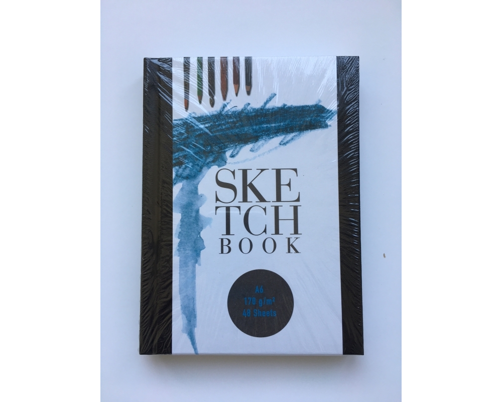 BAM4U.CH Skizzenbuch A6 6677A6 170g, perforiert 48 Blatt