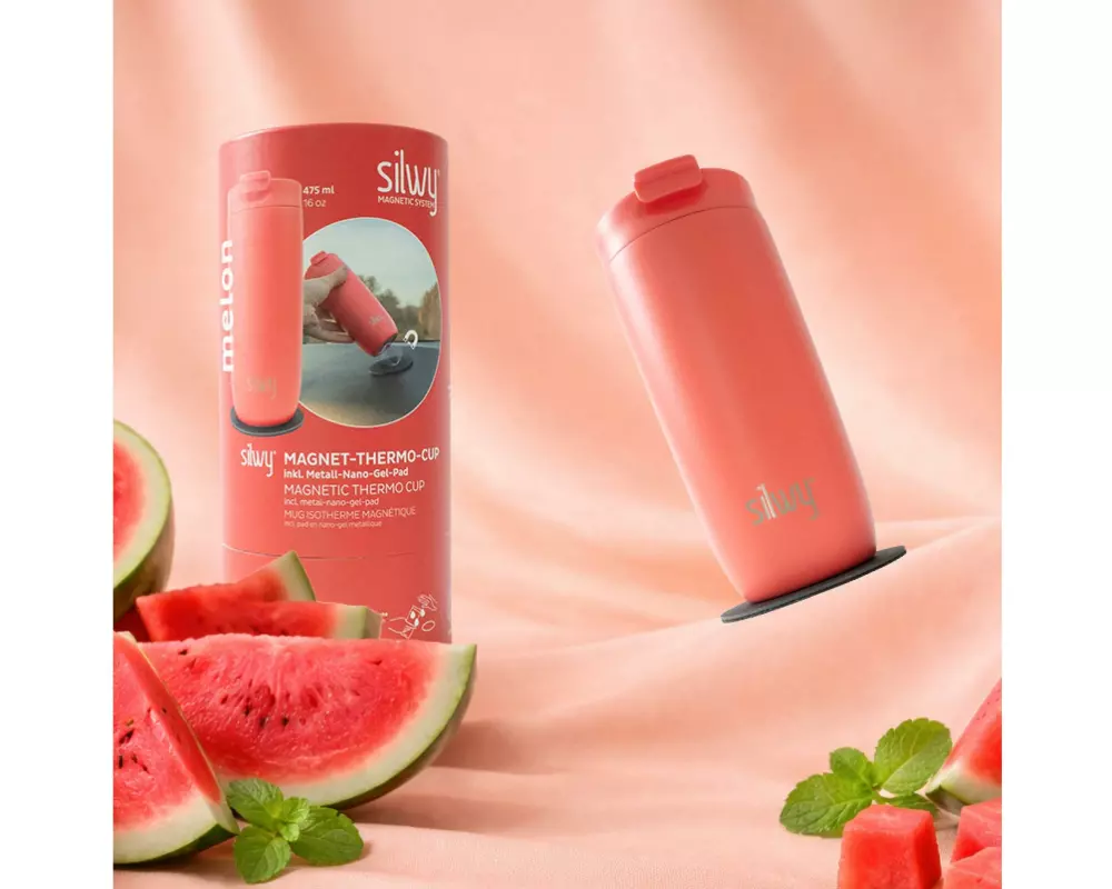 Silwy Magnet-Thermo-Cup MELON