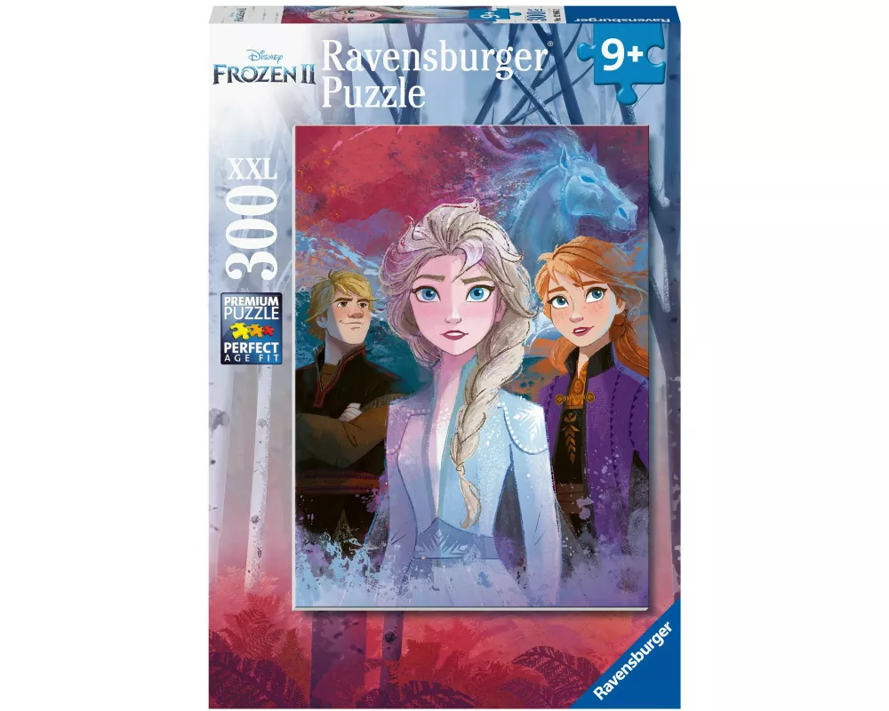 Kinderpuzzle 300 XXL Teile - Disney Die Eiskönigin 2 - Elsa, Anna und Kristoff