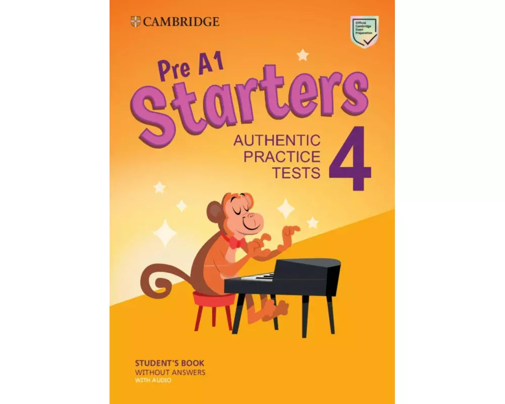 Pre A1 Starters 4 Student's Book without Answers with Audio