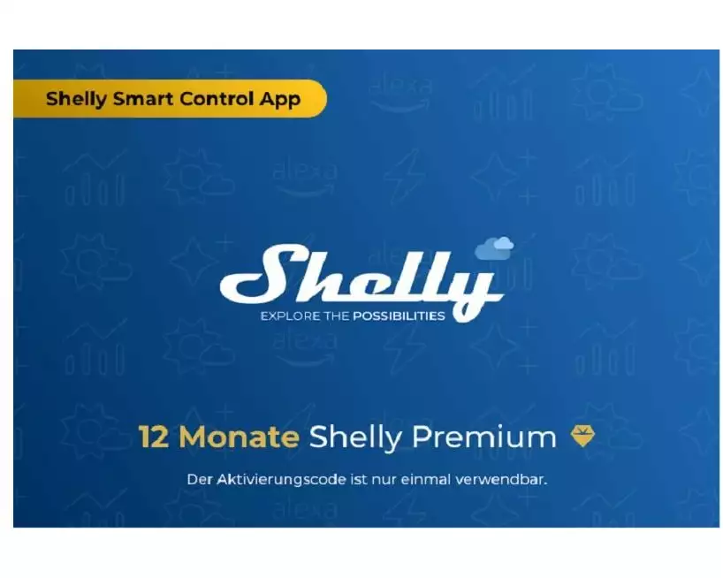 Shelly Geschenkkarte Premium 1 Jahr CHF 29.90