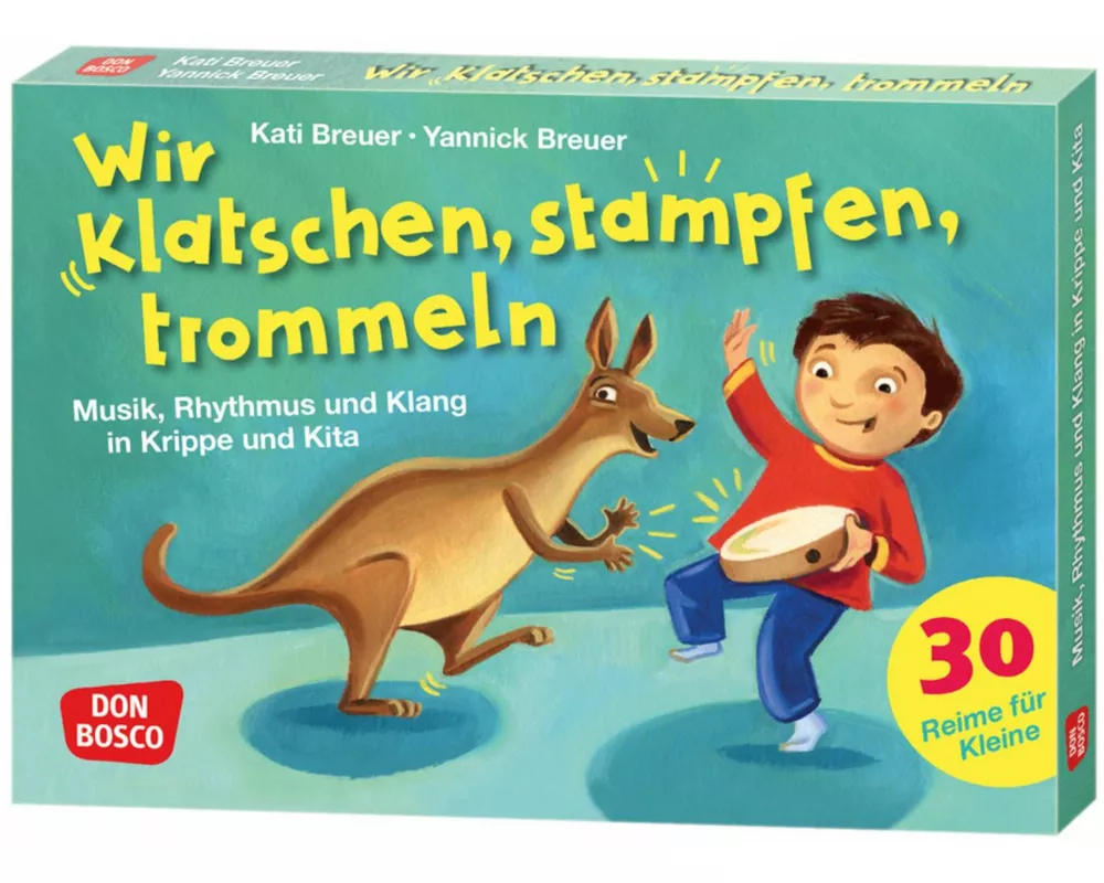 Wir klatschen, stampfen, trommeln